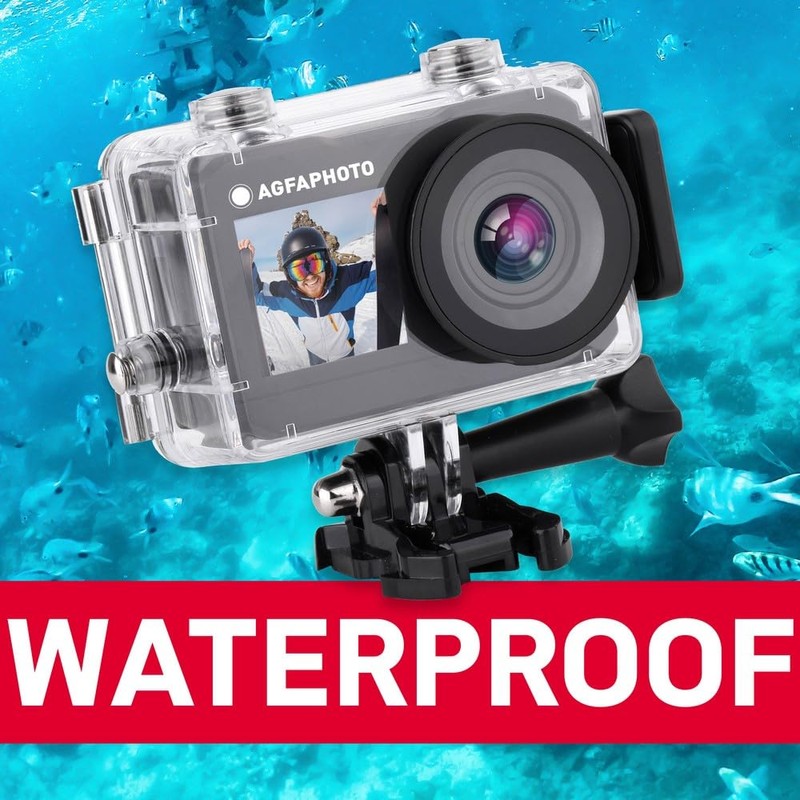 AGFA Photo Realimove AC7000 - Waterproof Digital Action Camera 30m