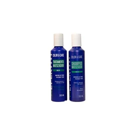 NEFERTITI COLOR & CARE SHAMPOO Y TRATAMIENTO BLEU