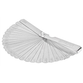 Truper CAL-26, Calibrador de 26 hojas std / mm, fabricadas en acero al manganesio