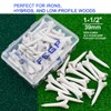1 1/2'' Plastic Golf Tees Pack of 50 Bulk, 4
