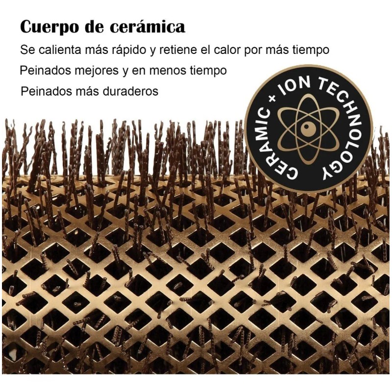 Cepillo Nano Termico Olivia Garden Nt24 1* Ceramica Iones