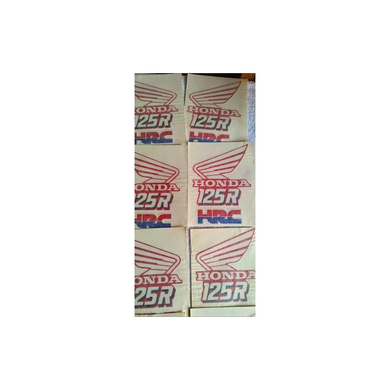 NOS 89 CR125 HRC Factory Shroud Decals Nos