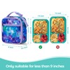 Choco Mocha Girls Lunch Box for School, Galaxy Lunch Bag