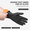 ThxToms 3 Pairs Dishwashing Cleaning Gloves, Reusable Dishwashing latex Gloves