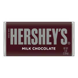 HERSHEY'S Chocolate Candy Bar, 5 Pound
