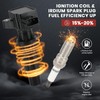 UF540 Ignition Coil Pack and Iridium Spark Plugs Set of