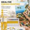 Artme Acrylic Paint Set, 12 x 12ml Tubes, Non-Toxic Rich