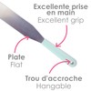 Scrapcooking 5174 Stainless Steel Flexible Spatula 32 x 4 x