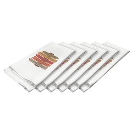 Fall Party Supplies Fall Event Signs Hay Rides Apple Picking Bonfires Corn Maze Pumpkins 6 Pack Decorative Kitchen Tea Towels White