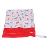 2pcs Cloth Diaper Wet Dry Bags Waterproof Reusable Wet Bags