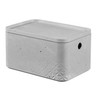 Curver Set of 3 Beton Boxes Small grey