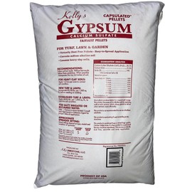 Kelly's Gypsum Calcium Sulfate Capsulated Pellets - Transform Your Soil with Gypsum Soil Conditioner - 50lb Bag (Fairway Pellets, 1)