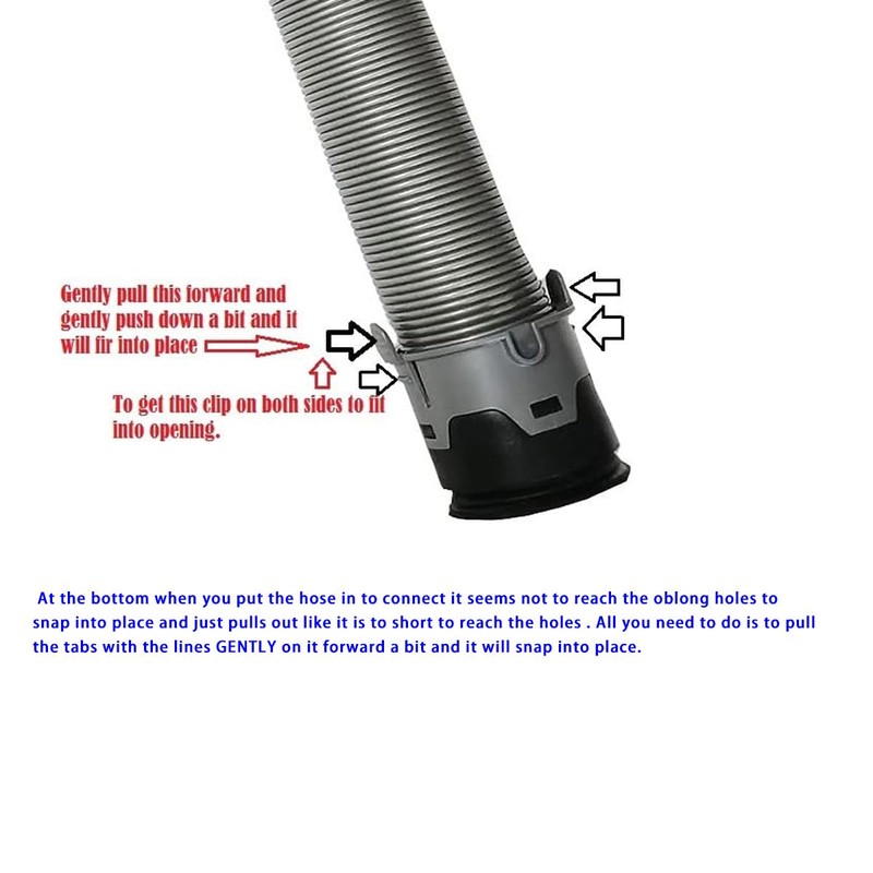 Vacuum Hose Handle Replacement, Upgrade Durable Vacuum Hose Handle 153FFJ,