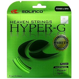 Solinco Hyper-G Soft 16L Tennis String 2 Pack Set - Best Racquet String for Spin and Control