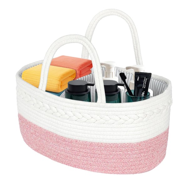 ArcaGuru Cotton Rope Storage Basket, Empty Storage Baske for Gifts,
