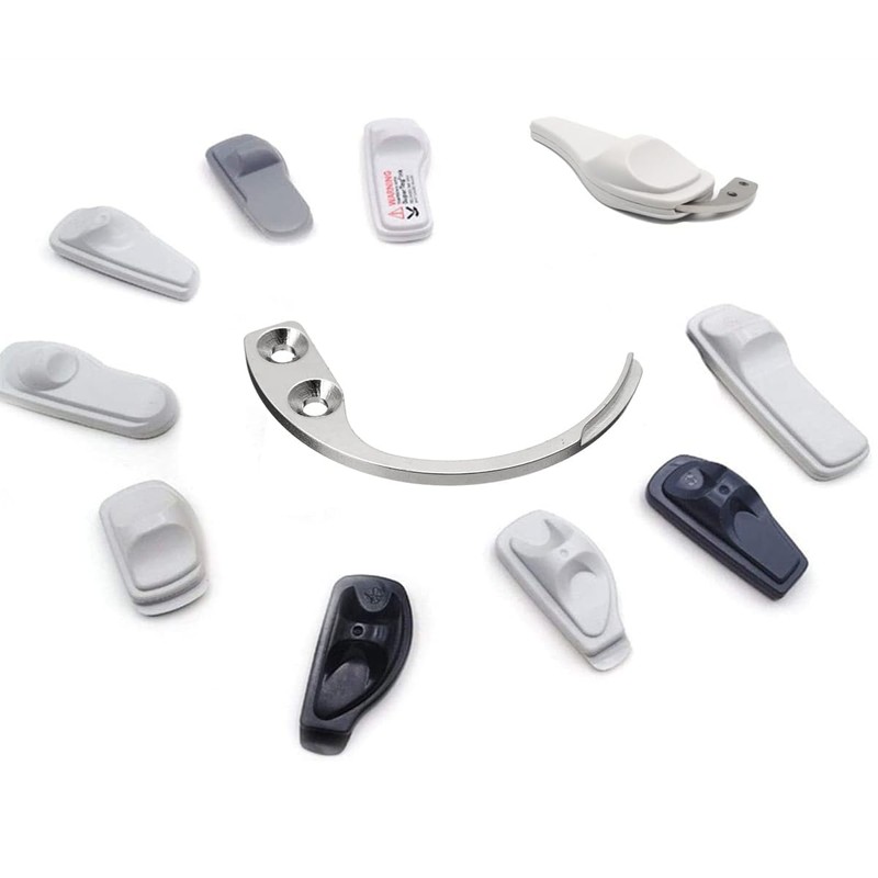 3 PCS Steel Portable Tag Hook Tool Storage Hook EAS