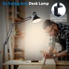 juttilax Desk Lamp for Home Office 360°Adjustable Gooseneck Architect Lamp