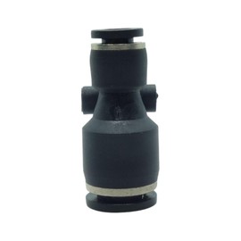 CDQBWKJGFJ 1 Piece Fuel Line Connector Hose Reducer Union Quick Connect for 3/8 OD to 1/4 OD Nylon Tubing