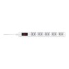 BUFFALO BSTAPSD21015WH 2-Pin Power Strip, 10-Outlet Type, Lightning Surge Prevention/Central