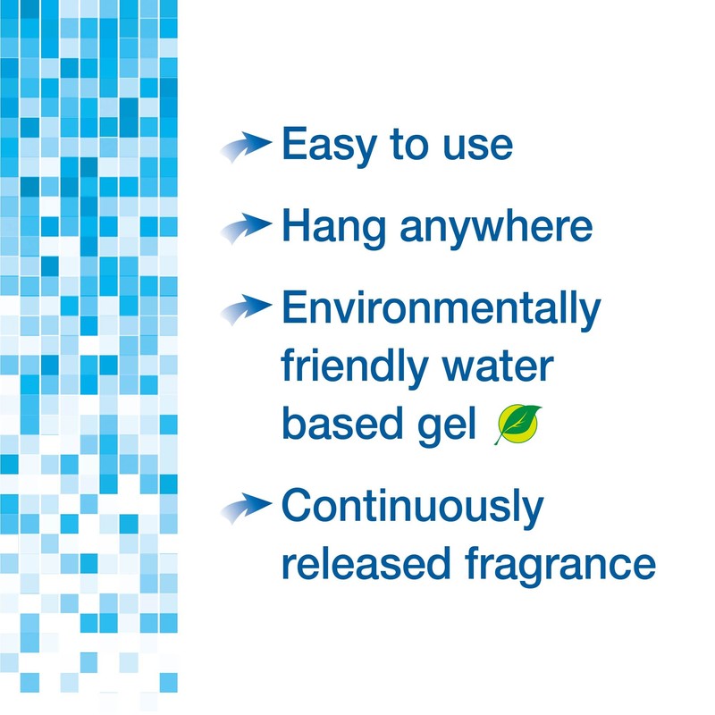 airBOSS Closet Air Freshener, Continuously Releases Fragrance, Fresh Linen, 4