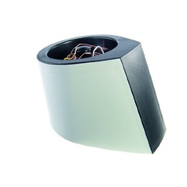 HAN 1772-31, SALSA Paper clip dispenser. Elegant, stylish, modern with ring magnet, black/light-grey