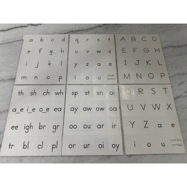 Saxon Phonics New 1980s Vintage Set Letters Saxon Phonics Alphabet Flash Cards Home School