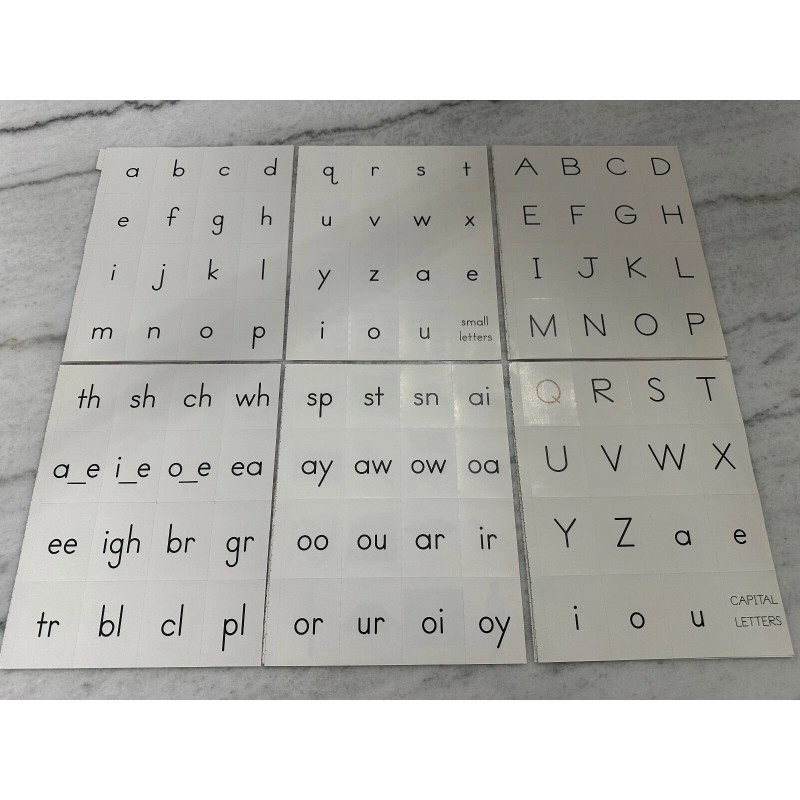 Saxon Phonics New 1980s Vintage Set Letters Saxon Phonics Alphabet