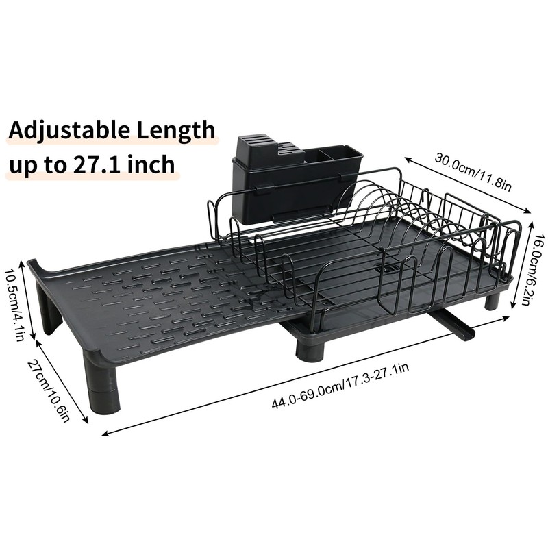 ifory Large Dish Drying Rack, Dish Rack for Kitchen Counter,