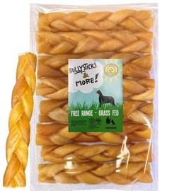 BULLYSTICKS and More - Braided 6" Collagen Sticks (8 Count)