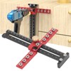 Cabinet Hardware Jig, Adjustable Drill Guide Template Tool Made of