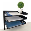 UISKOOPW Clamp On Desk Shelf for Office Classroom Organizers,Paper File