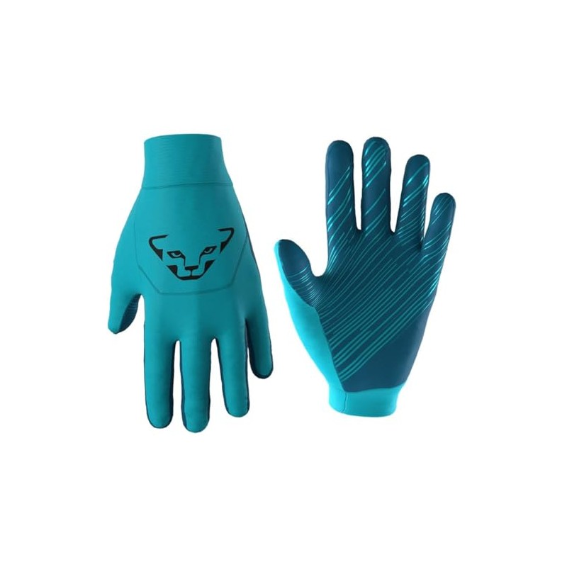 Dynafit Unisex Upcycled Thermal Gloves, Silver, M, silver