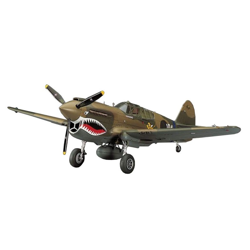 Hasegawa JT86 1/48 US Army Fighter Airplane P-40E Warhawk Plastic