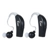 TJZJY 2-Pack Hearing Amplifier Rechargeable Hearing Aids for Seniors Personal