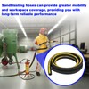 Sandblast Hose 1/2" ID, 1" OD, 10 Ft Long Heavy