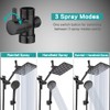 Tudoccy Shower Head, 8‘’ High Pressure Rainfall Shower Head/Handheld Shower
