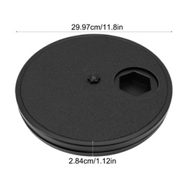 Dog Scratch Nails Board Dog Paw Scratching Board Scratch Board Dogs Round Dog Scratch Board No-n-Slip Dog Scratch Board Dog Scratching Toy Dog Nail Toy File for Pet Dog Small and Large Dogs(black)