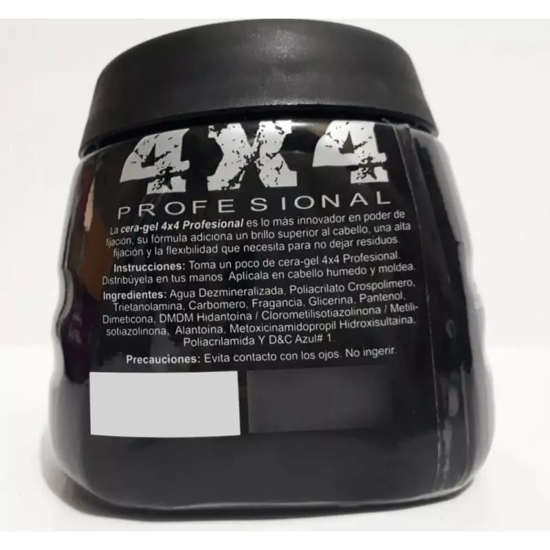 4x4 Producto Para Caballero Cera-gel Profesional 280g