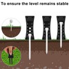 Lyreh Golf Tee Height Adjuster, Carbon Fiber 3-in-1 Adjustments Golf