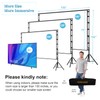TOWOND Projector Screen and Stand,Towond 150 inch Indoor Outdoor Projection