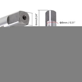 Boxonly Pipe Thread Tap for Cleaning or Re-Thread Damaged or Jam Pipe Threads Straight Flute Machine Threading Tap Right Hand H2 Tolerance High-speed Steel G1/8-28 1pcs