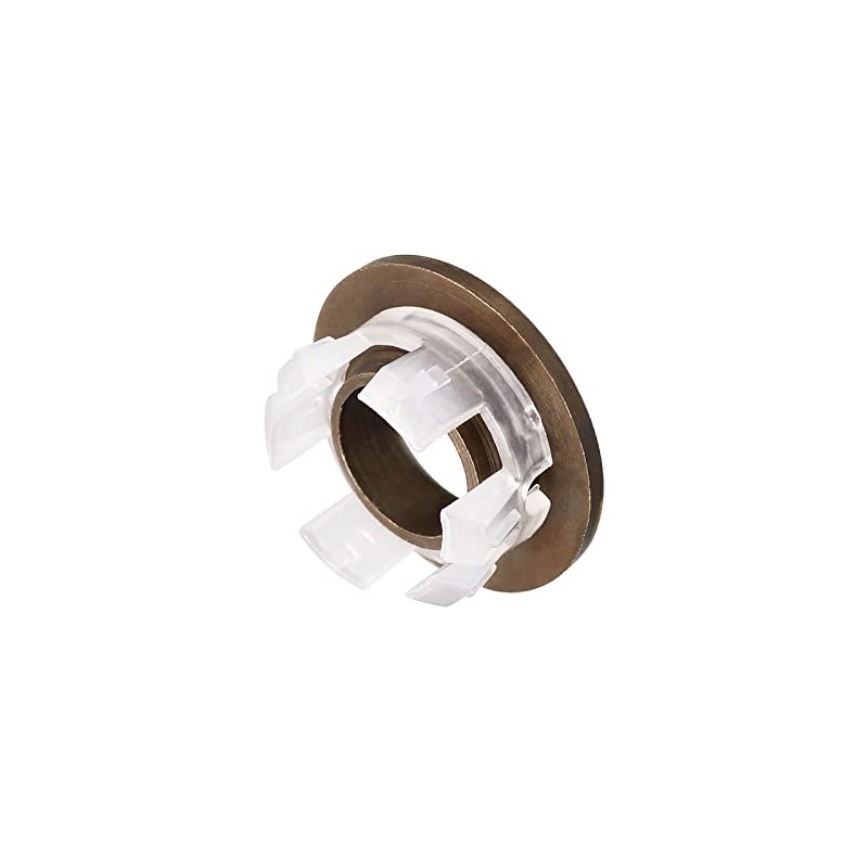 uxcell Sink Trim Overflow Cover, 2Pcs Sink Overflow Rings Bathroom