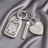 Nomiyo Key Fob Cover with Diamond, Compatible with GMC Yukon