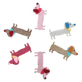 CIYODO Rationalized Structure Pet Dog Hairpins Pcs Decorative Hair Clips for Cats Dogs Pet Headdress Set Random