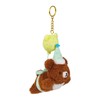 San-X Original Rilakkuma HappyForYou Series Keychain Plush - 5" Chairoikoguma