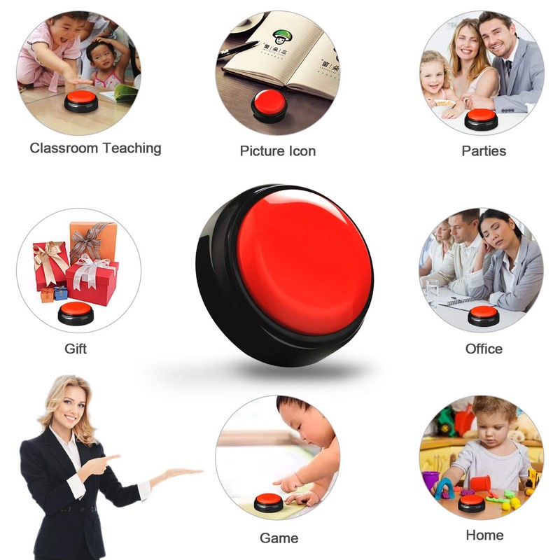 Record Talking Button Easy Button Recording Voice Button Funny OfficeToys