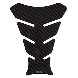 BIKE-label Tank Pad 3D Carbon Brown Universal Compatible for Motorcycle Tanks 500648VA