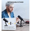 MAONO Micrófono PC Dinámico XLR, Micrófono Podcast Cardioide para Streaming,