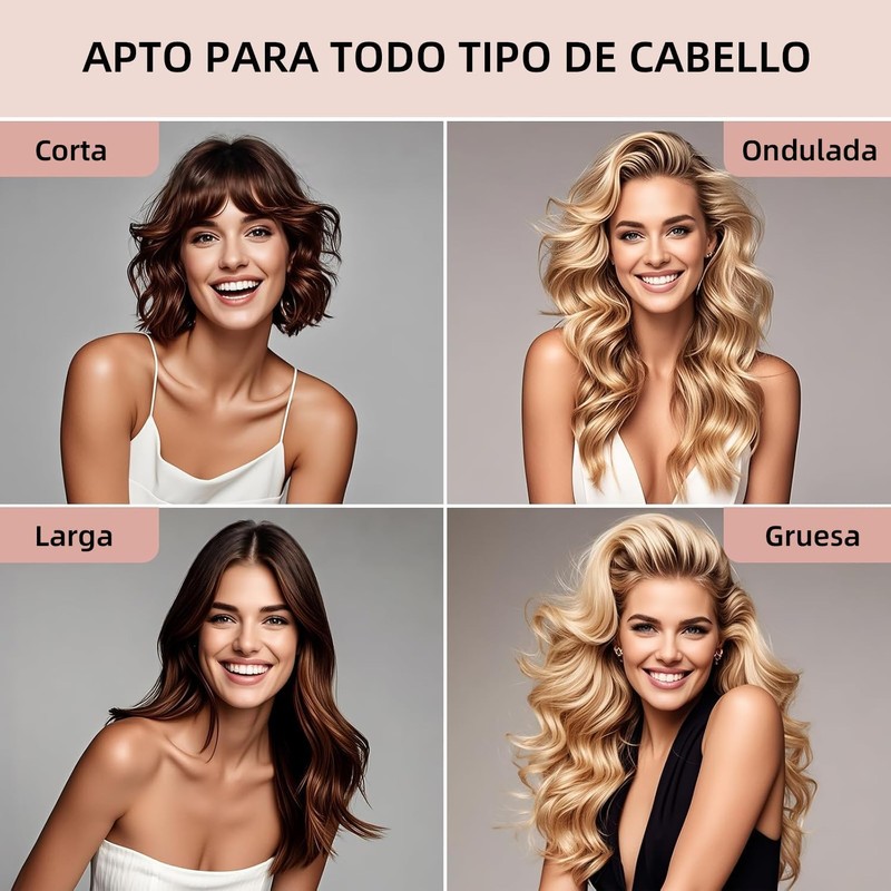 Tubos para Cabello Sin Calor: Kit de 3 Piezas con