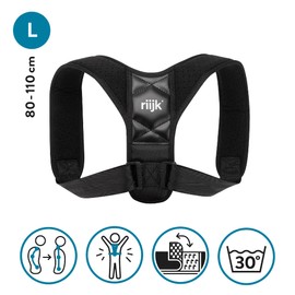 Back Straightener for Women 80-110 cm Chest Circumference Posture Correction Back Strap Back Trainer for Home with Shoulder Strap as Back Stretcher